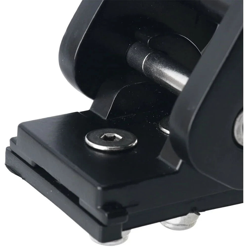 Jahy2Tech Set of 2 Black Front Hood Latch Lock Catch for Jeep Wrangler JK 07-18 - Increased Vehicle Protection