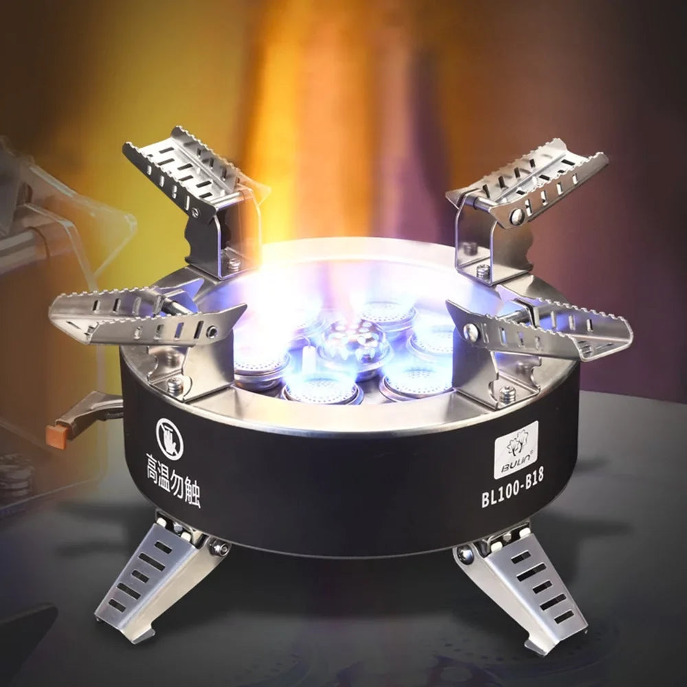 BULIN 18000W High-power Camping Stove, Foldable Backpacking Stove for Hiking