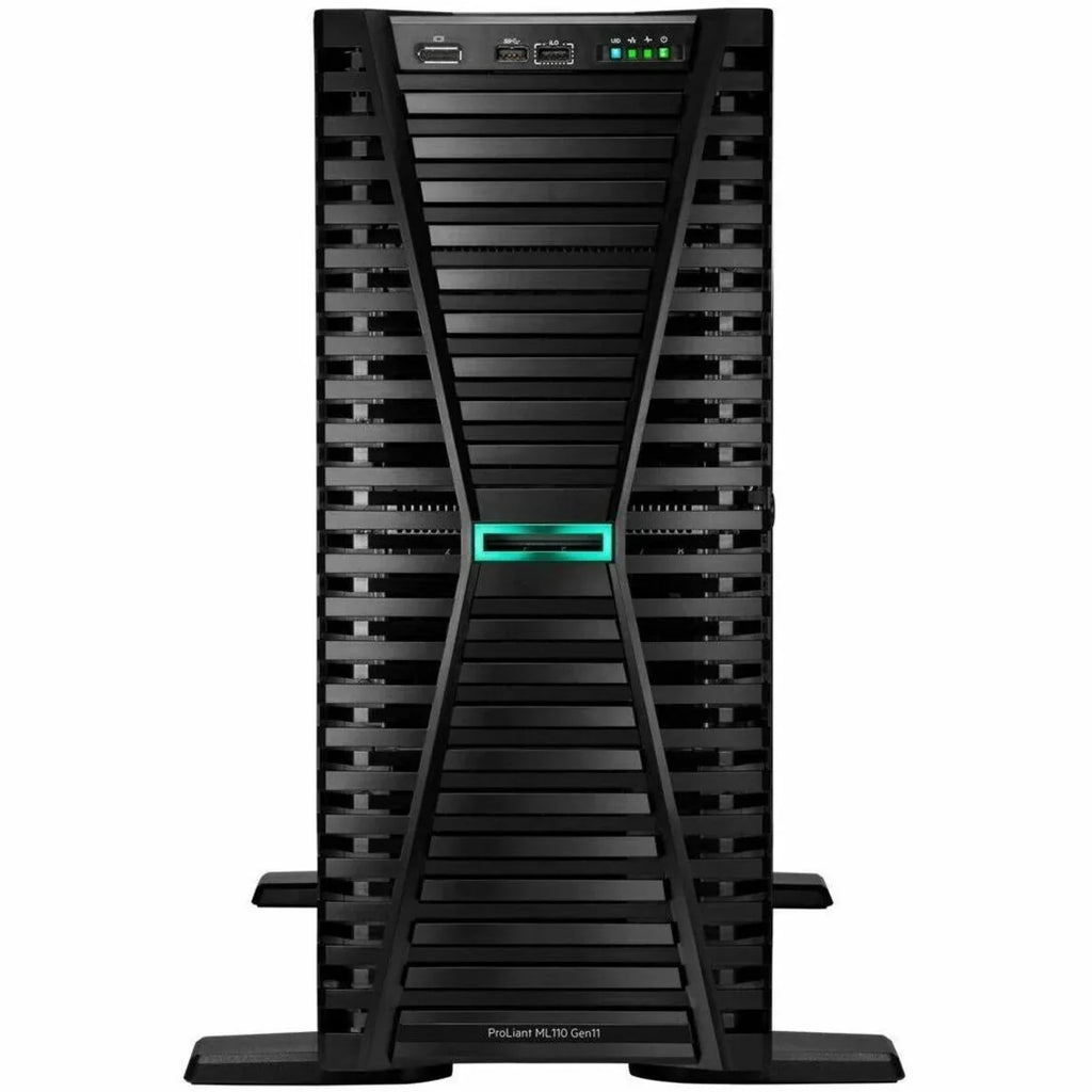 HPE ProLiant ML110 G11 4.5U Tower Server - 1 x Xeon Gold 5416S 2 GHz - 32 GB RAM - Serial ATA Controller - C741 Chip - 1 Processor Support - 1 TB RAM Support - Up to 16 MB Graphic Card ...