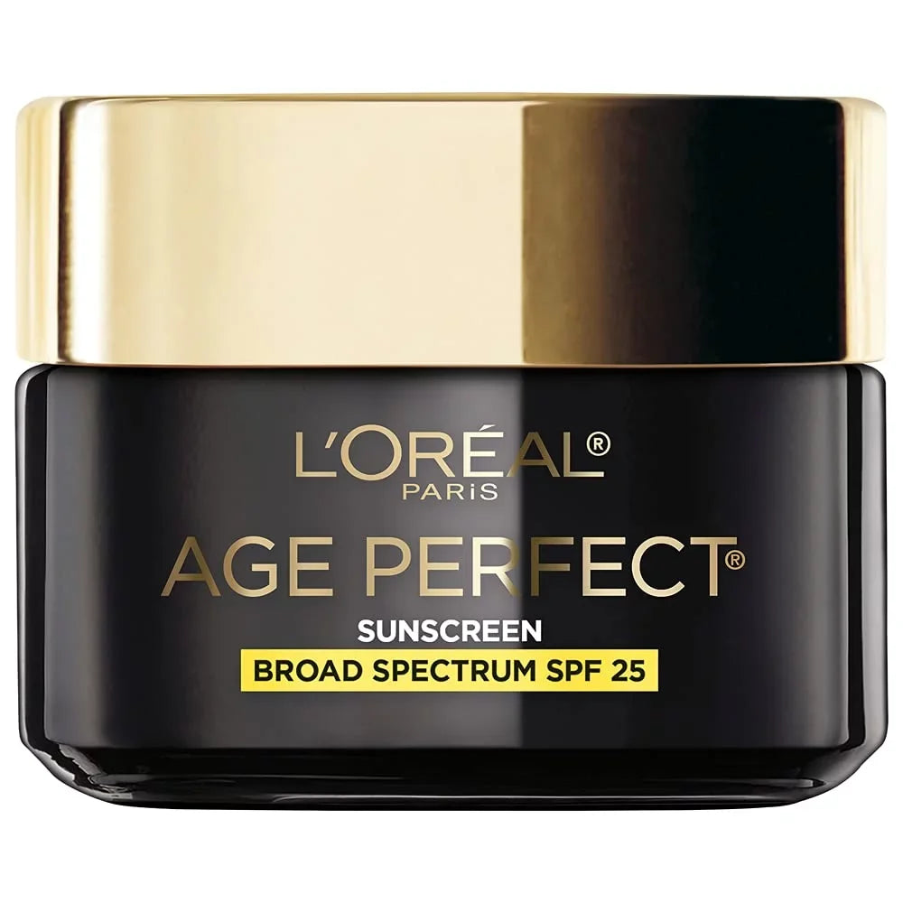 L’Oréal Paris Age Perfect Cell Renewal Anti-Aging Day Moisturizer With Broad Spectrum Spf 25 Monitor Antioxidants, And Vitamin E 1.7Oz