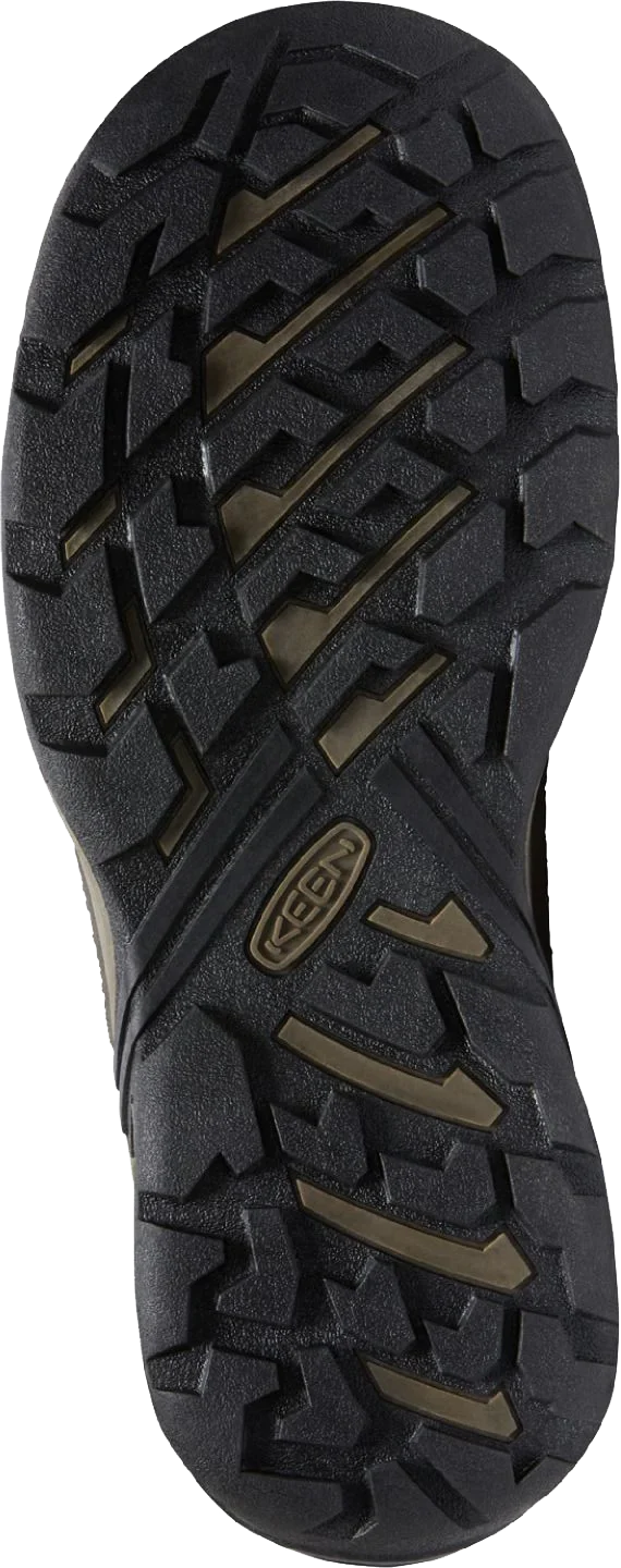 Refurbished KEEN 1026773 Circadia Low WP Fluid Hiking Shoes for Men - Shitake/Brindle - 10M