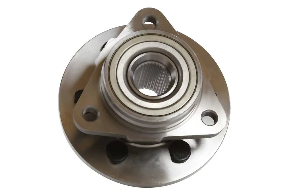 AutoShack Front Wheel Bearing Hub Assembly Brake Rotors Ceramic Pads Kit Driver and Passenger Side Replacement for 2000 2001 2002 Dodge Dakota Durango 2.5L 3.9L 4.7L 5.2L 5.9L V6 V8 4WD