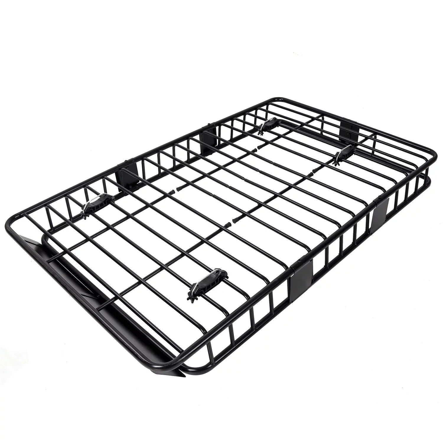 Jeremywell Universal 64"x 39"x 6" 150 LB Capacity Roof Rack Cargo Basket Extension Car Top Luggage Holder Carrier for SUV Truck Cars