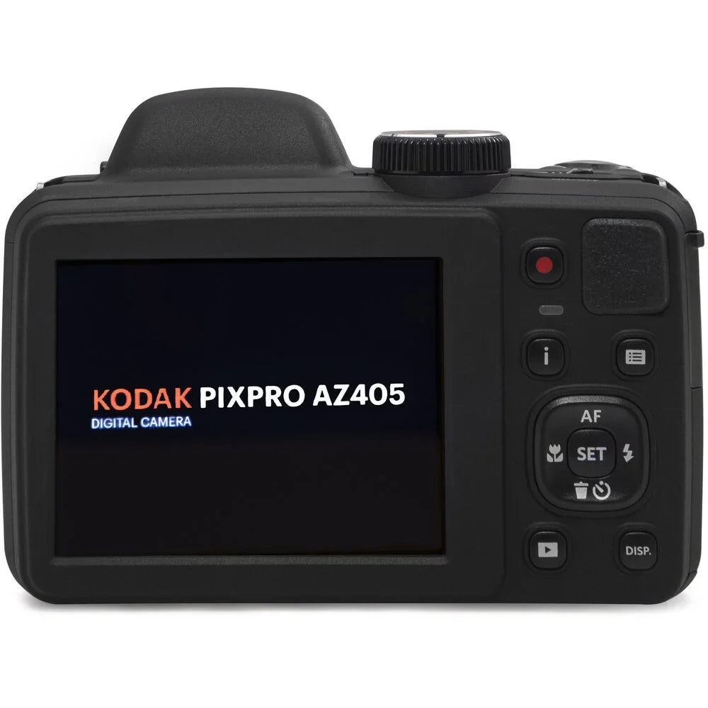 Kodak PIXPRO AZ405 Digital Camera (Black) + Extra Battery +Tripod + Case -64GB Kit