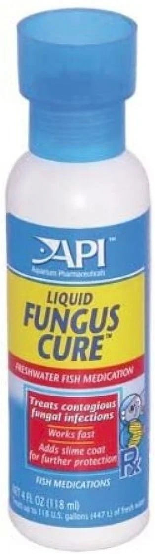 API Liquid Fungus Cure Liquid Fish Medication for Aquariums [Aquarium Bacteria and Fungus Care, Aquarium Supplies] 24 oz (6 x 4 oz)