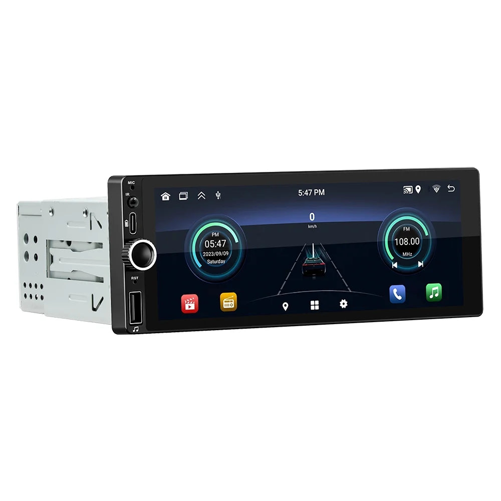 Anself Car GPS Navigator with Android Auto Support and Rear Camera Stay Connected and Safe on Road