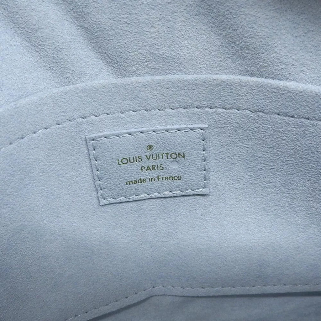 Pre-Owned Louis Vuitton LOUIS VUITTON Epi New Wave Camera Bag Shoulder LV Light Blue M55329 (Like New)