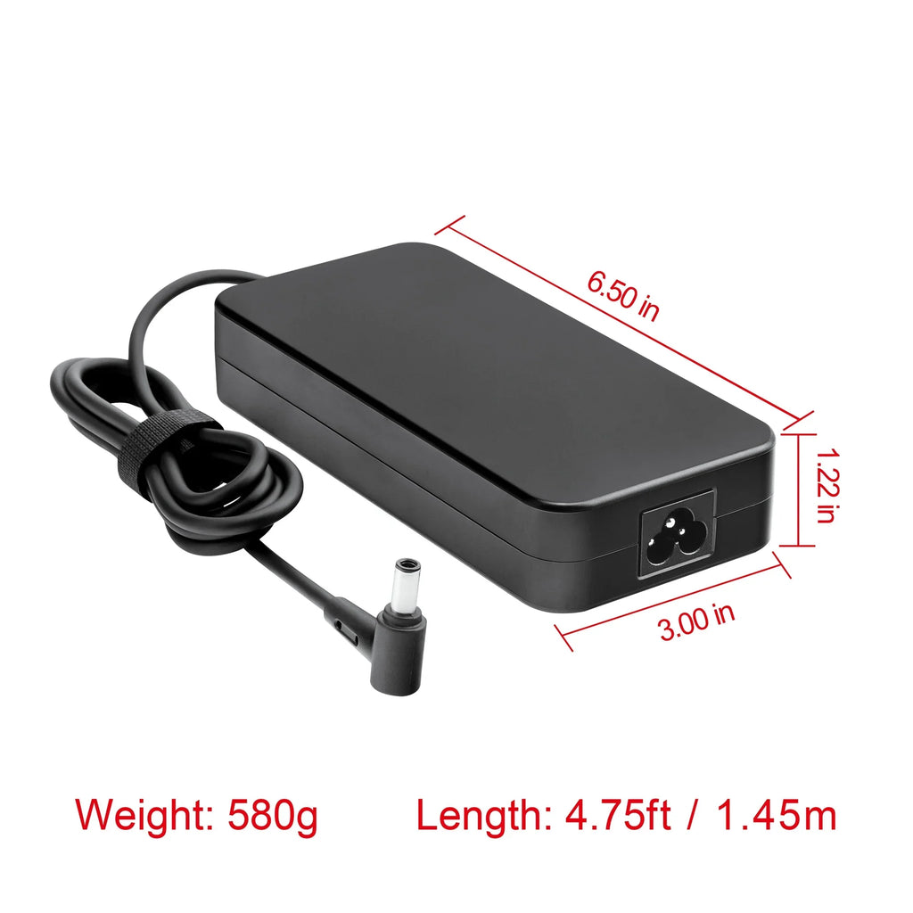 SKKSource 20V 9A 180W AC Adapter Charger Compatible with TUF Gaming F15 FX506HM Notebook Power Cord
