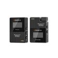 COMICA BoomX-D PRO D1 One-Trigger-One 2.4G Dual-Channel Wireless Microphone System Built-in 8G Memory Card Digital & Analog Output Modes 100M Effective for DSLR Mirrorless Cameras Smartpho