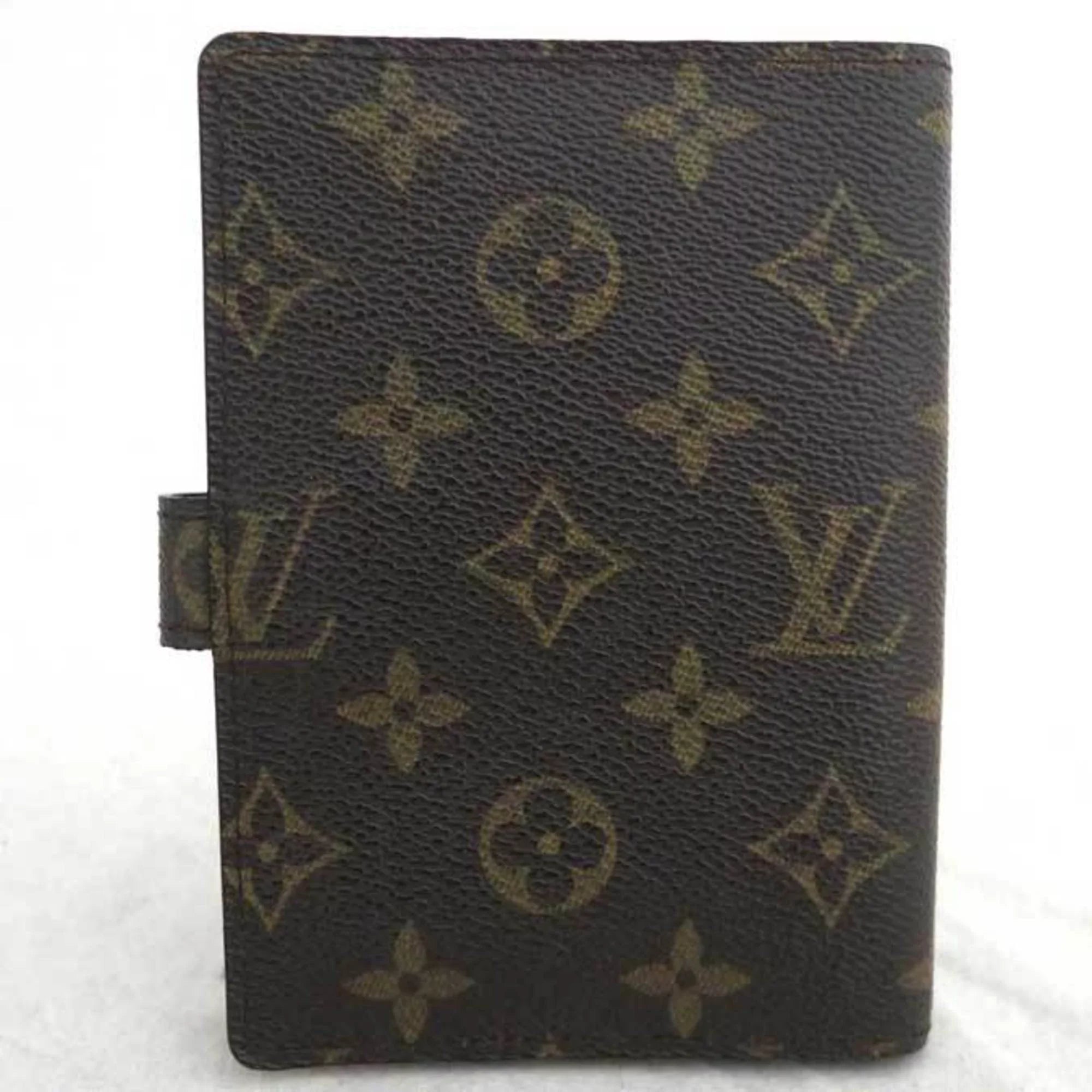 Pre-Owned Louis Vuitton LOUIS VUITTON Notebook Cover Monogram Agenda PM Canvas Brown Unisex R20005 (Good)
