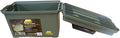 Plano Field Ammo Box, OD Green, Medium Plastic Ammo Storage