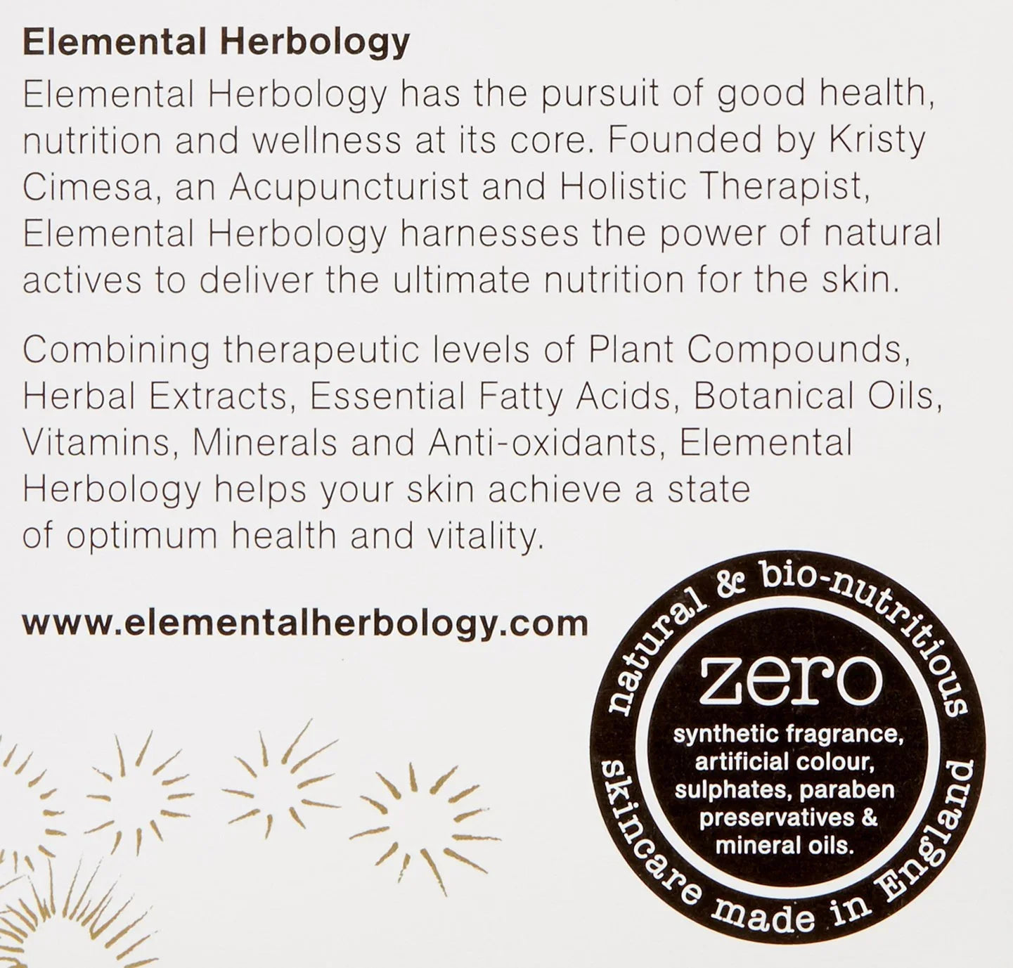 Elemental Herbology Vital Glow Overnight Resurfacing Cream for Face, 1.7 fl oz