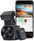 Vantrue E1 2.7K WiFi Mini Dash Cam with GPS and Speed, Voice Control Front Car Dash Camera, 24 Hours Parking Mode, Night Vision, Buffered Motion Detection, APP, Wireless Controller, Support 512GB Max