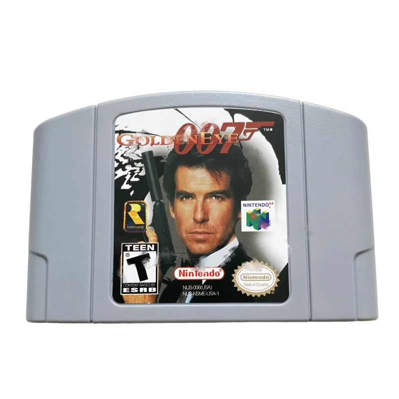 Mario Kart 64 Smash Bros Party 1 2 3 GoldenEye 007 Video Game For Nintendo N64
