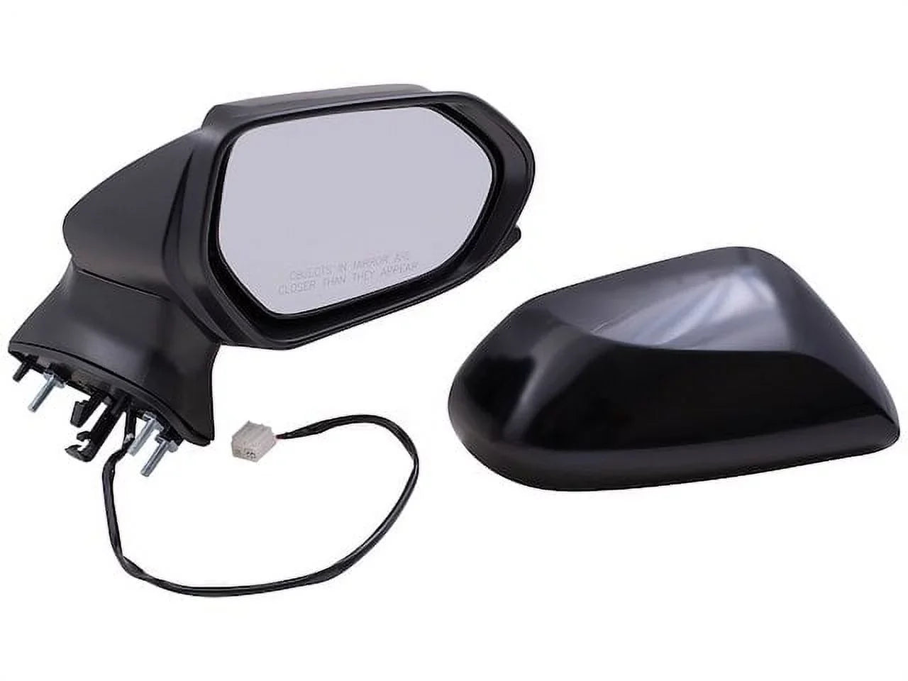 Right Passenger Side Power Mirror - Paint to Match - without Heated Glass, Turn Signal, Blind Spot Detector, and Camera - Compatible with 2018 - 2020 Toyota Camry Sedan 4-Door 2019