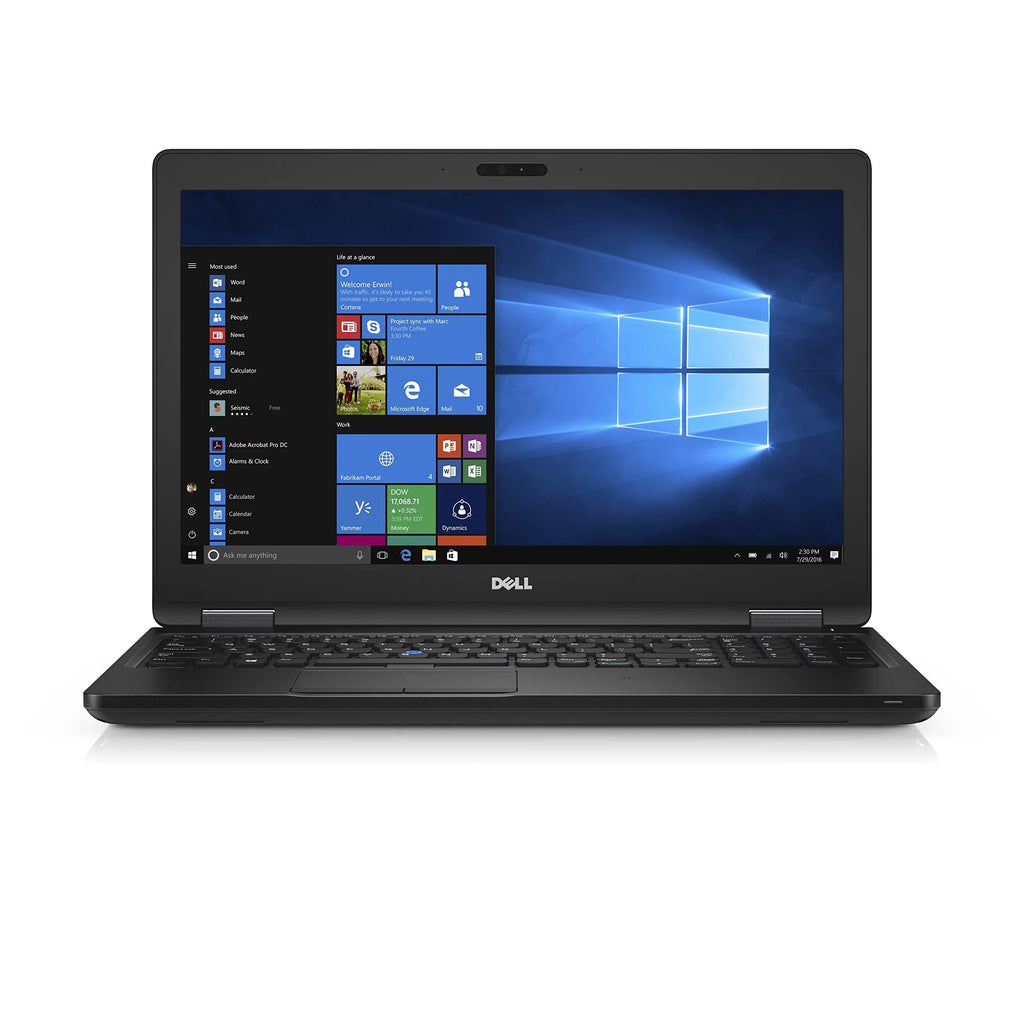 Restored Latitude 5580 Notebook Core i5 2.60 GHz 16GB Ram 500GB Windows 10 Pro (Refurbished)