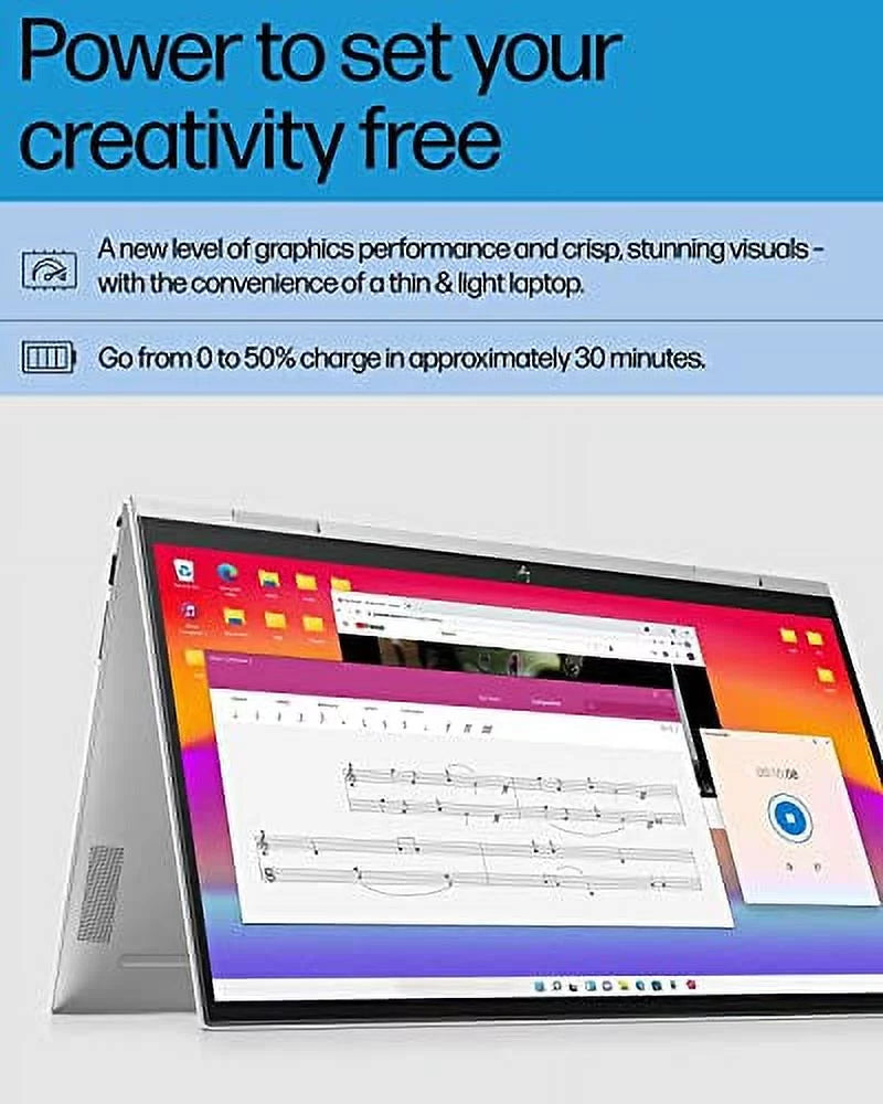 2022 Latest Envy X360 2-in-1 Mobile pc | 15.6" FHD IPS Monitor | 12-Core i7-1260P | 32GB DDR4 1TB NVMe SSD | WiFi 6 | Thunderbolt4 | HDMI2.1 | Backlit KB | Fingerprint | Windows 11 Home