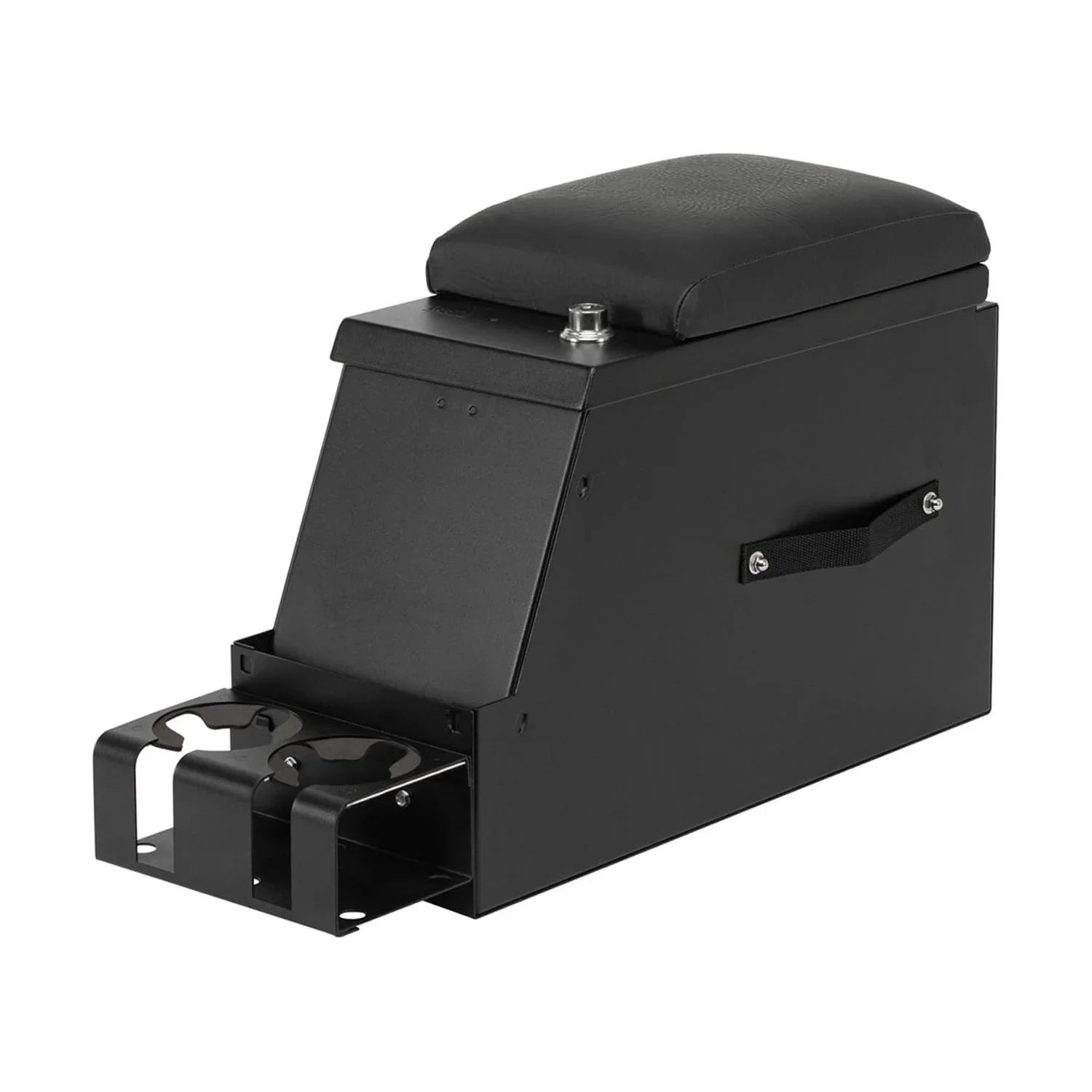 Tuffy Security Products 012-01 Series II 8" Wide Console; Black
