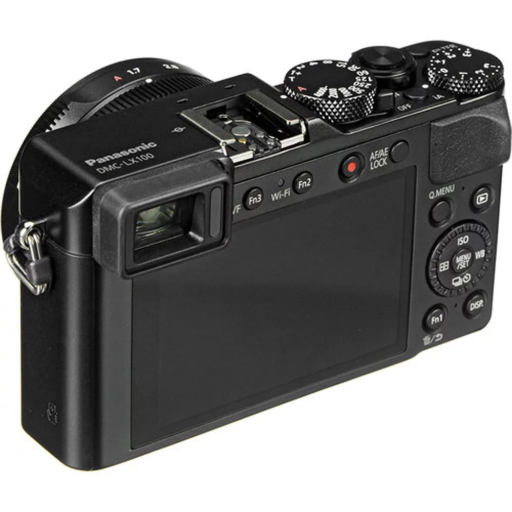 Lumix LX100 12.8 Megapixel Bridge Camera, Black