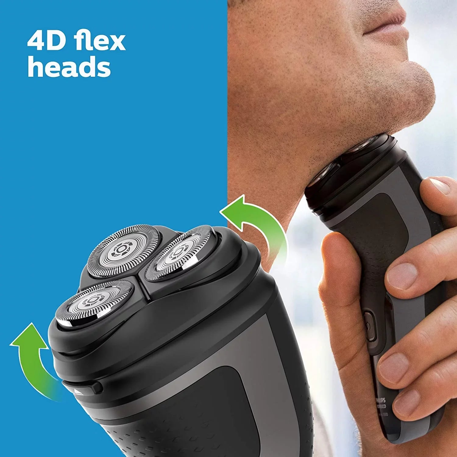 Philips Norelco Mens Shaver Rechargeable Electric Shaver with Pop-Up Trimmer Grooming for Men, S1211/81