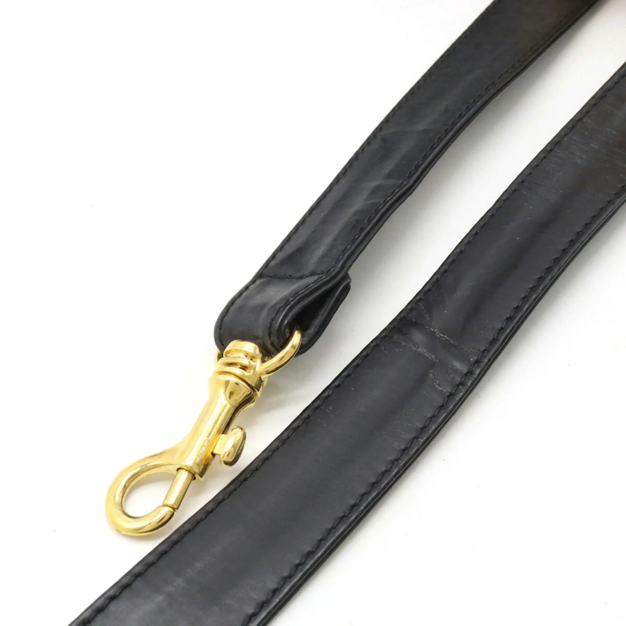 Pre-Owned CHANEL Chanel Matelasse Coco Mark Vanity Bag Handbag Shoulder Leather Black (Fair)
