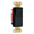 Legrand 2621BKCC8 Pass & Seymour Decorator Switch, Single Pole, Black, 20-Amps - Quantity 1