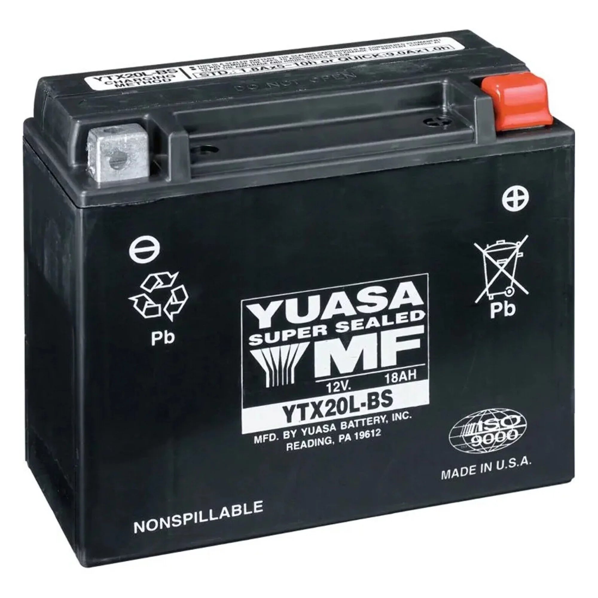 Sea-Doo New OEM 18-Amp 12-Volt Battery, 296000444