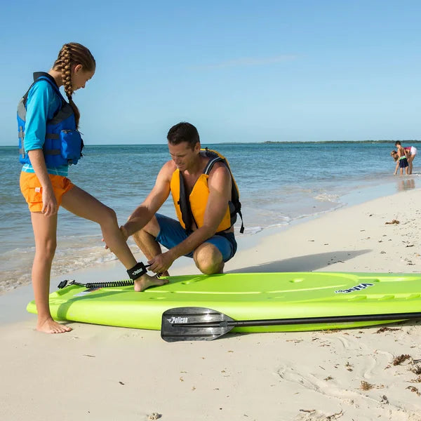 Pelican Adjustable Junior SUP Paddle - Aluminium - 55 to 70 in – Black