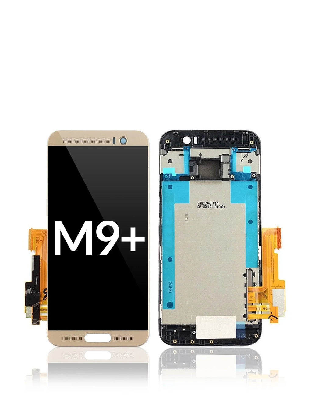 Replacement LCD Assembly With Frame Compatible For HTC M9 Plus (Gold)