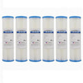 20 Micron Standard 10 Inch Pleated Sediment Filter 6 Pack
