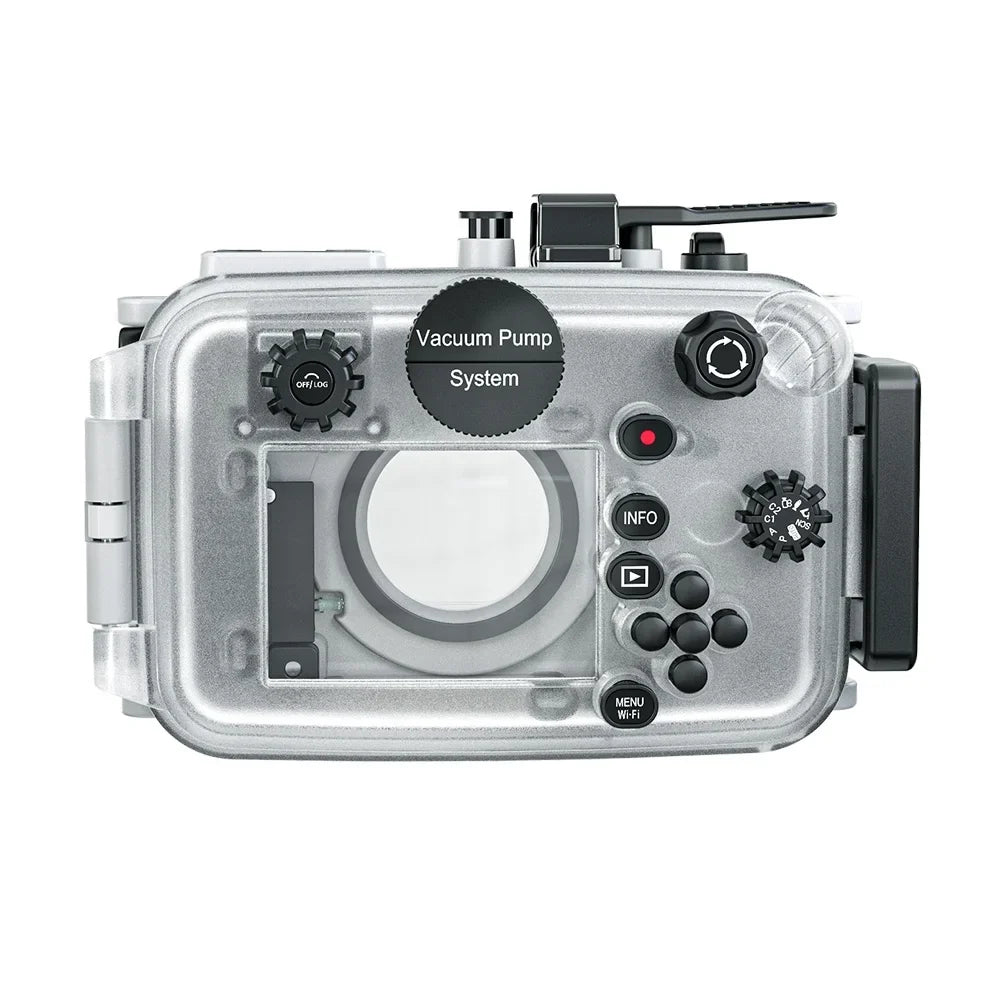 GoolRC TG 7 Camera Housing Case, Fluid 60m Diving Protective Case with Adapter