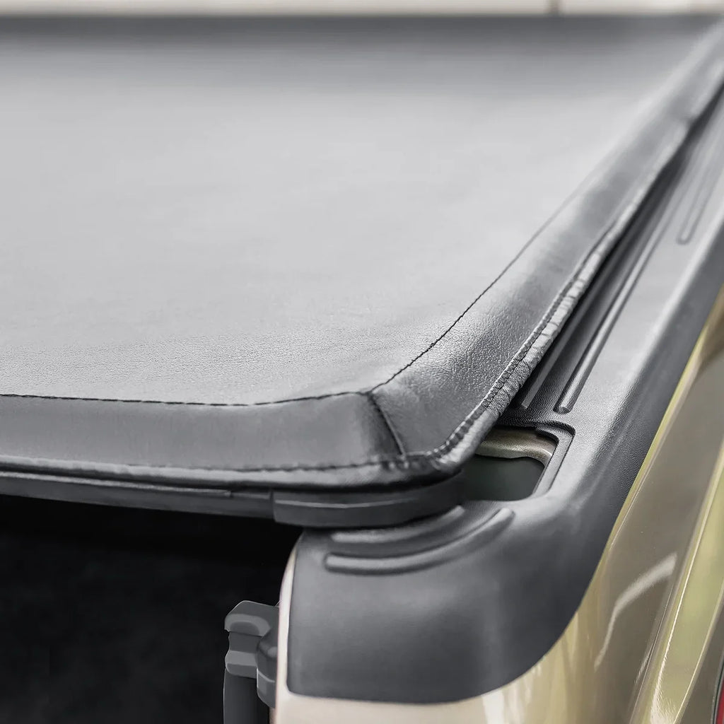 Auto Drive Soft Roll up Truck Bed Tonneau Cover Fits 05-21 Nissan Frontier 6ft 1in. Bed