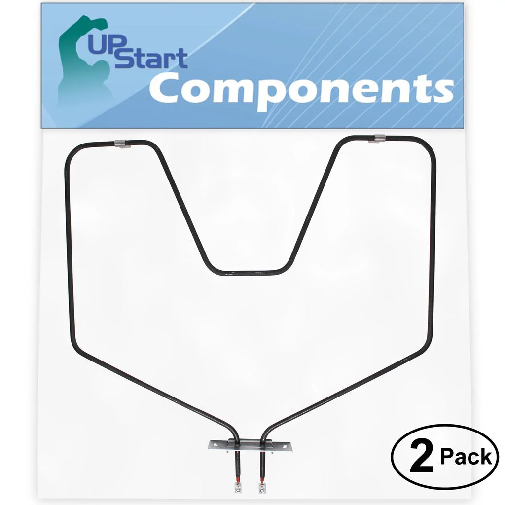 2-Pack Replacement for General Electric JBP26W*R2 Bake Element - Compatible with General Electric WB44X5082 Oven Heating Element
