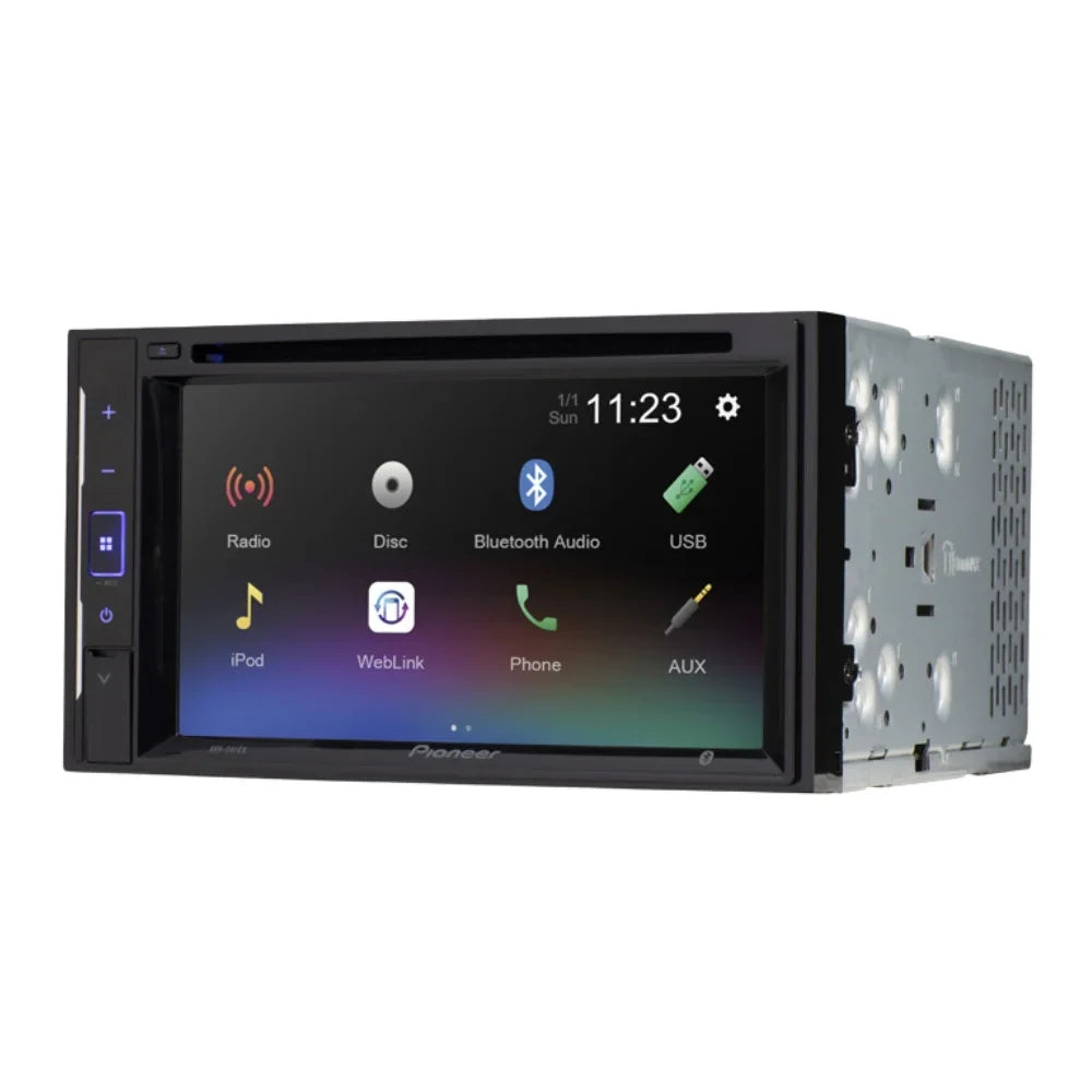 KIT4748 Bundle for 2000-2006 Ford Explorer Sport Track W/ Pioneer AVH-241EX Double DIN Car Stereo with Bluetooth/Backup Camera/Install Kit/in-Dash DVD/CD AM/FM 6.2" Display Digital Media Receiver