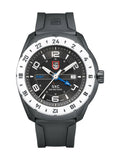 Pre-owned Luminox SXC Space PC GMT Black Dial Carbon Quartz Watch XU.5027 (Good)