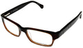 Ermenegildo Zegna Prescription Eyeglasses Frames Unisex Rectangular VZ3134M 0627 Satin Gunmetal Size: Lens/ Bridge/ Temple: 55-17-135