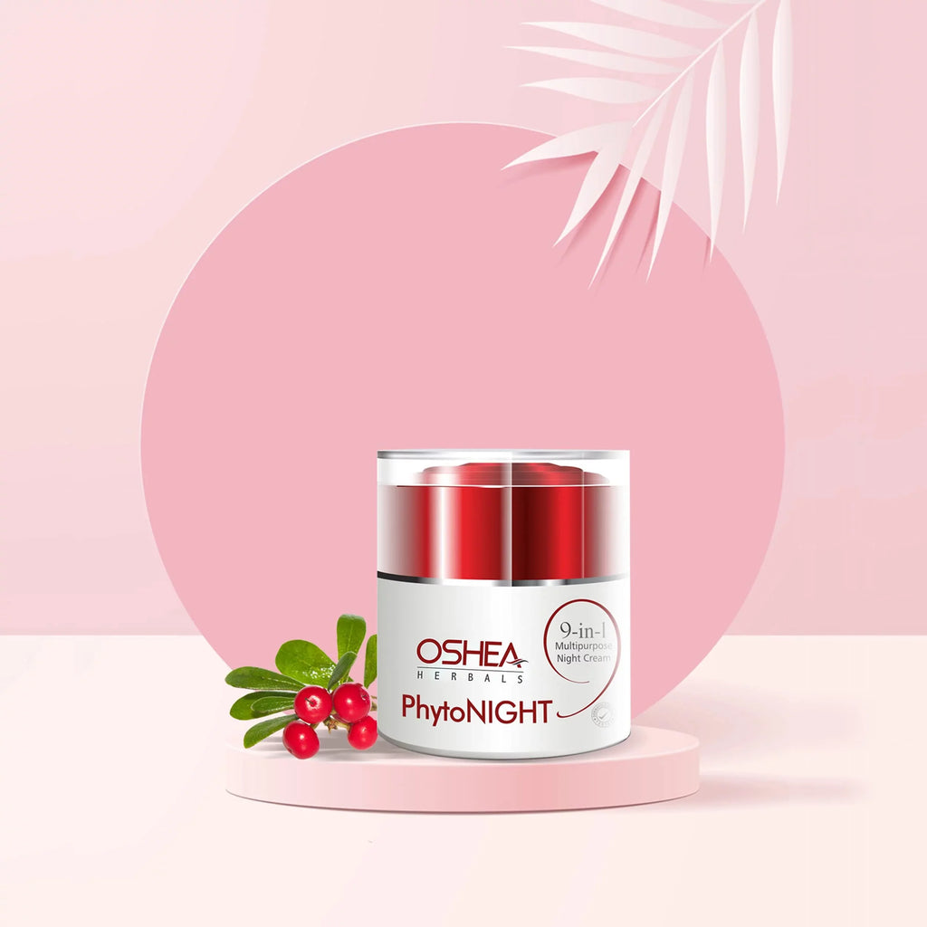 Oshea Herbals Phytonight Night Cream For Fine Lines, Wrinkles and Glowing Skin, 50 gm