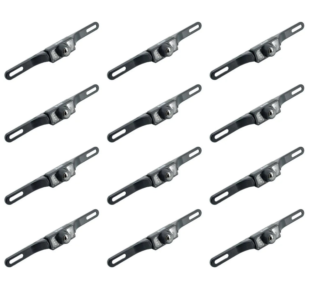 12x HD Wide Angle License Plate Rear View Fluid Backup Camera Night Vision Bundle