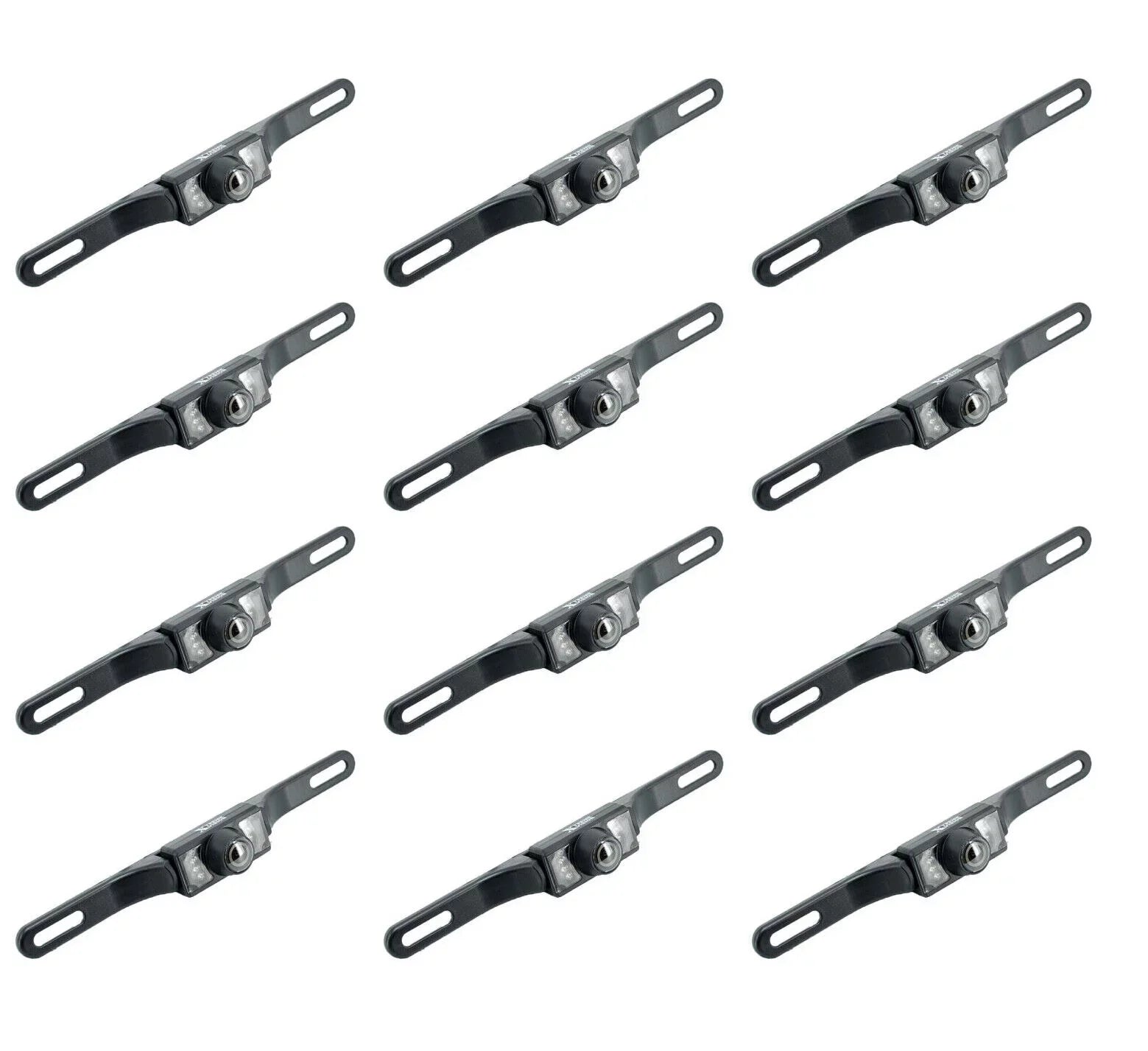 12x HD Wide Angle License Plate Rear View Fluid Backup Camera Night Vision Bundle