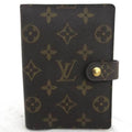 Pre-Owned Louis Vuitton LOUIS VUITTON Notebook Cover Monogram Agenda PM Canvas Brown Unisex R20005 (Good)