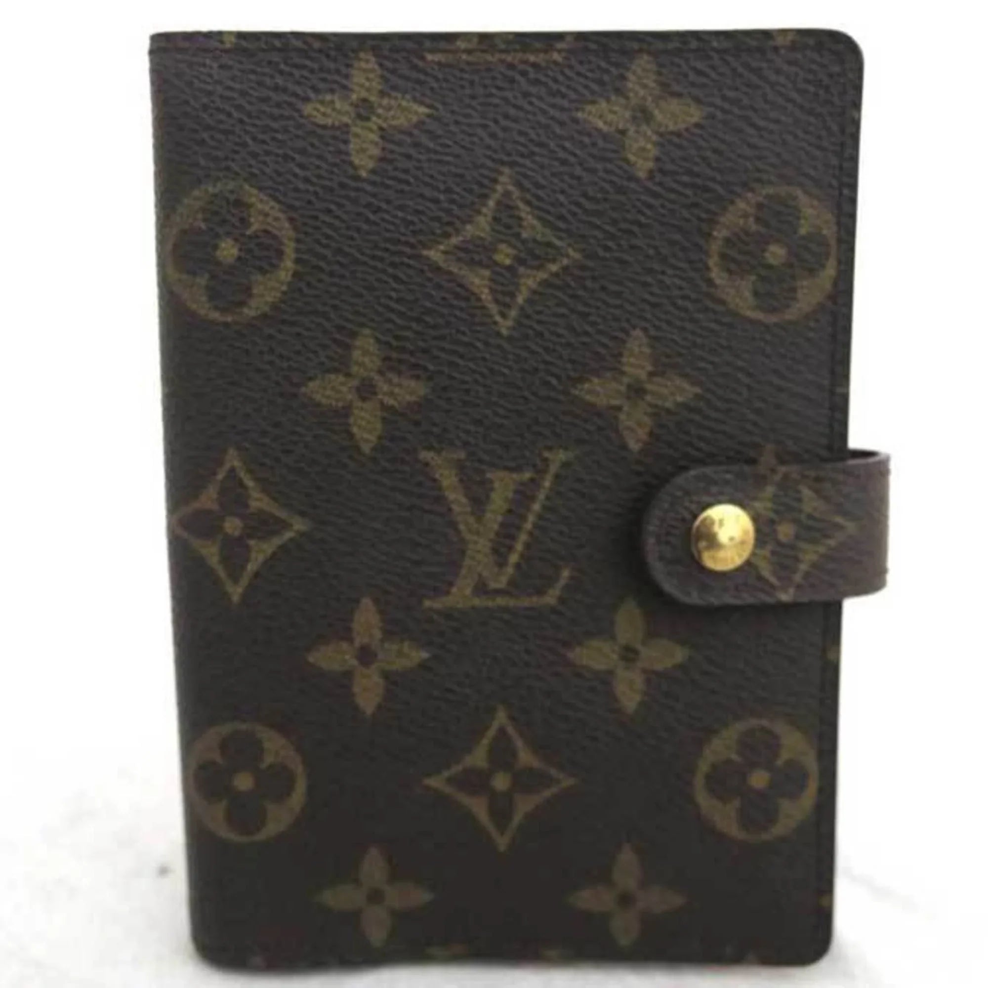 Pre-Owned Louis Vuitton LOUIS VUITTON Notebook Cover Monogram Agenda PM Canvas Brown Unisex R20005 (Good)