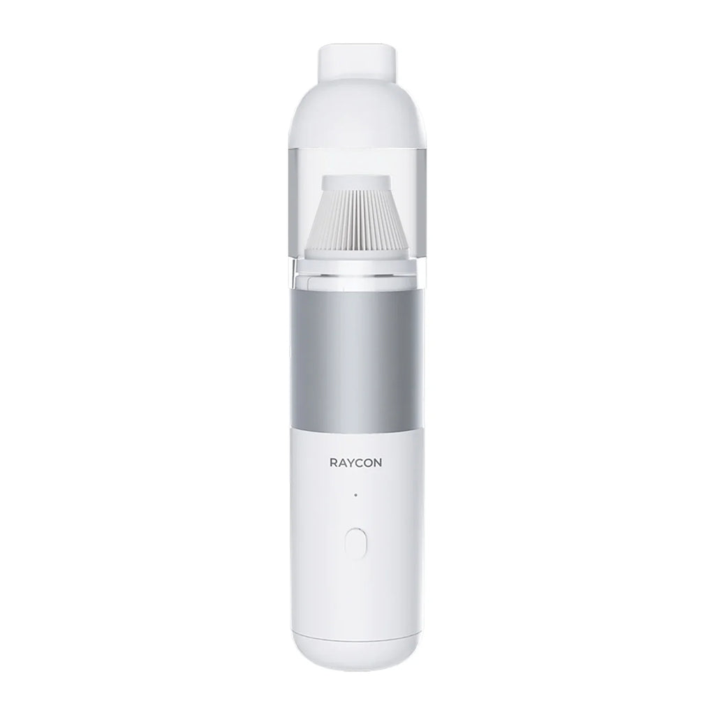 Raycon Handheld Cordless Portable Vacuum with 3 Attachments, Car Interiors and More, RHV130-23E-WHI