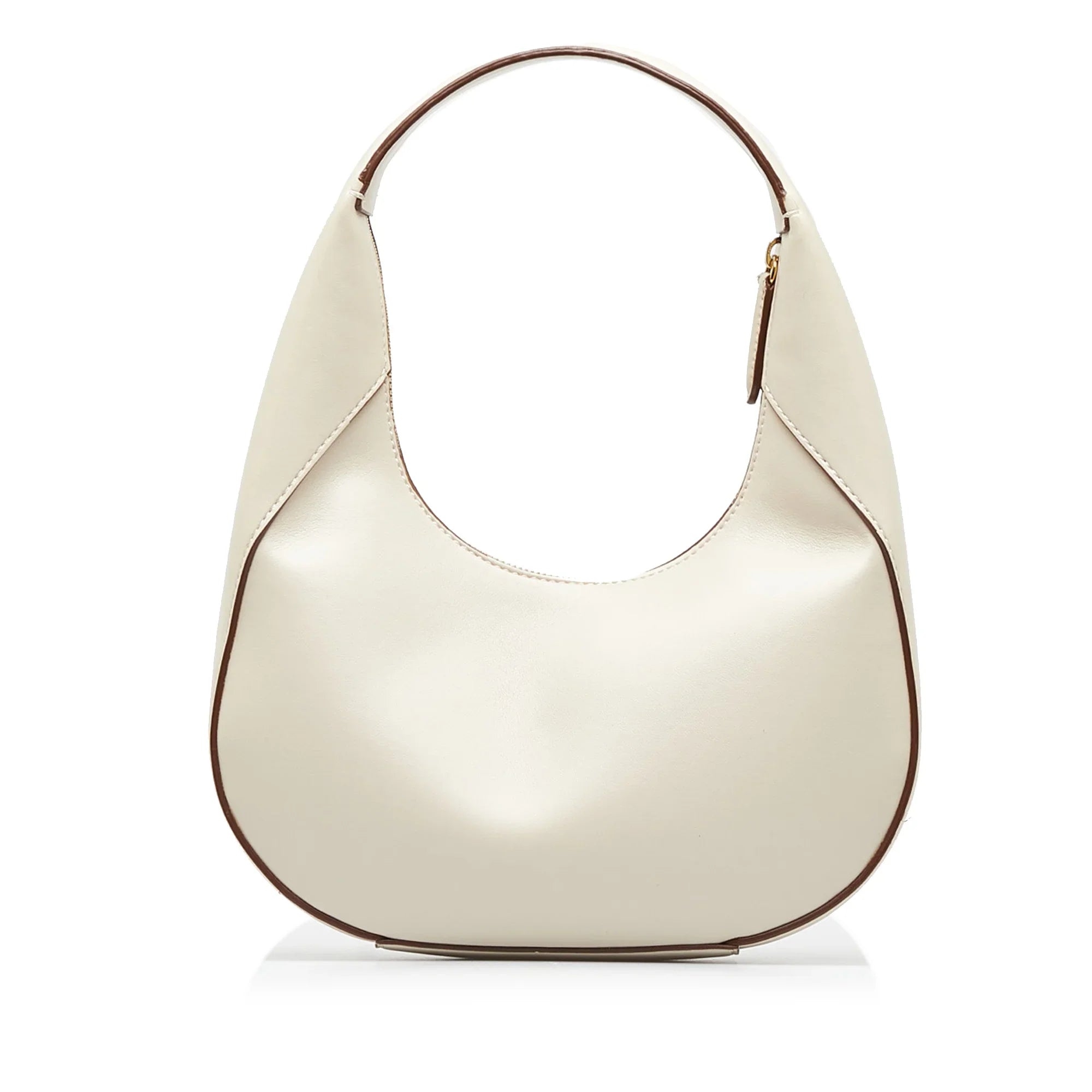 Pre-Owned Authenticated Stella McCartney Linea Logo Vegetarian Shoulder Bag Polyester Fabric Brown Unisex (Good)