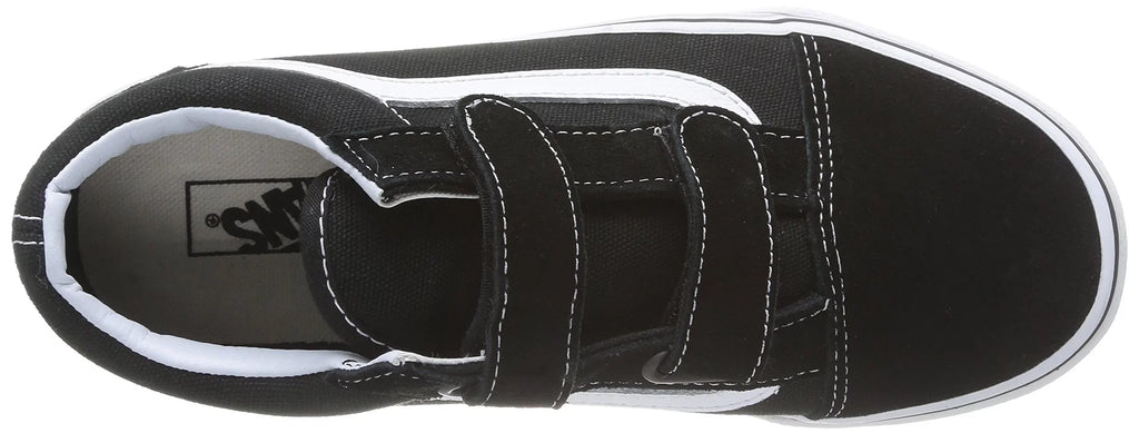VANS Old Skool V Unisex/Child shoe size Kid 2.5 Athletics VN000VHE6BT Black/True White