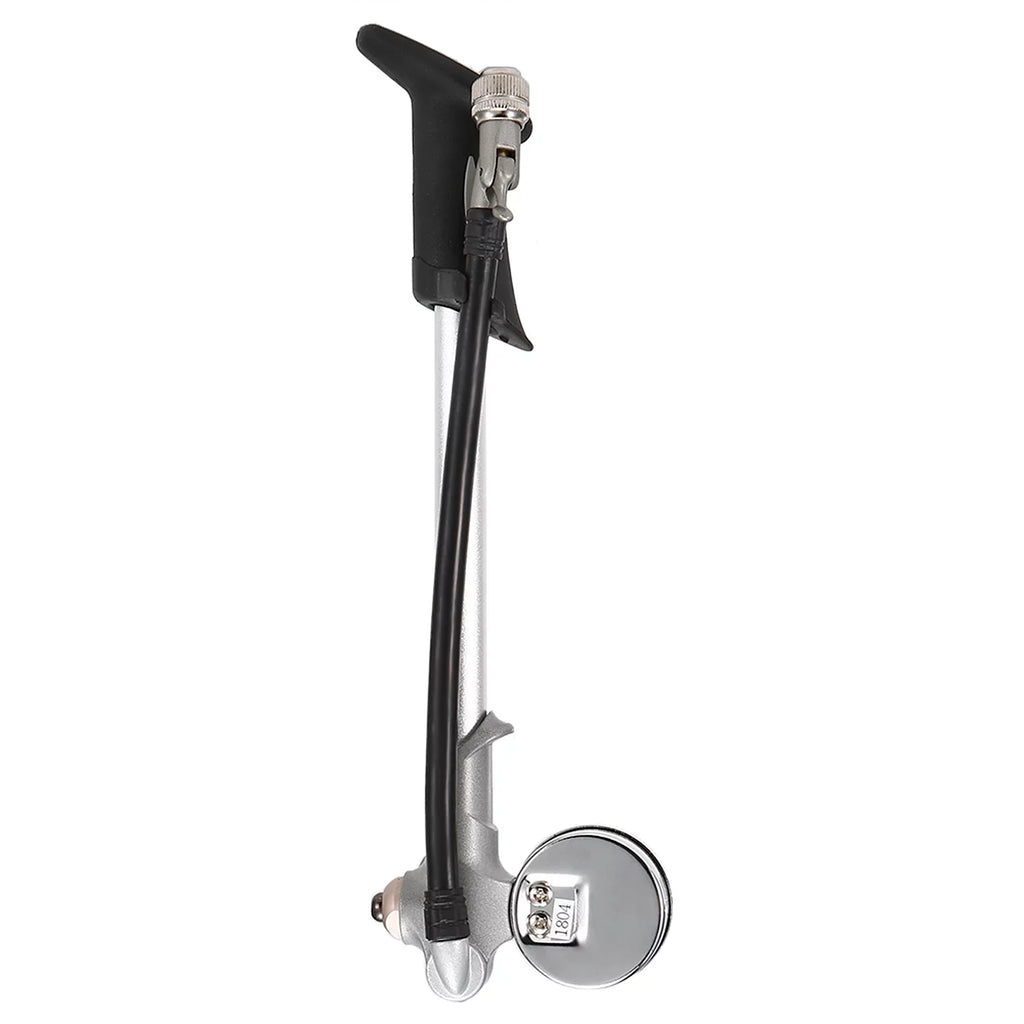 Arealer 300PSI Front Fork and Front Suspension Pump With Gauge High Pressure Pump with Lever Lock Schrader Valve Air Pump for MTB Mountain Bike