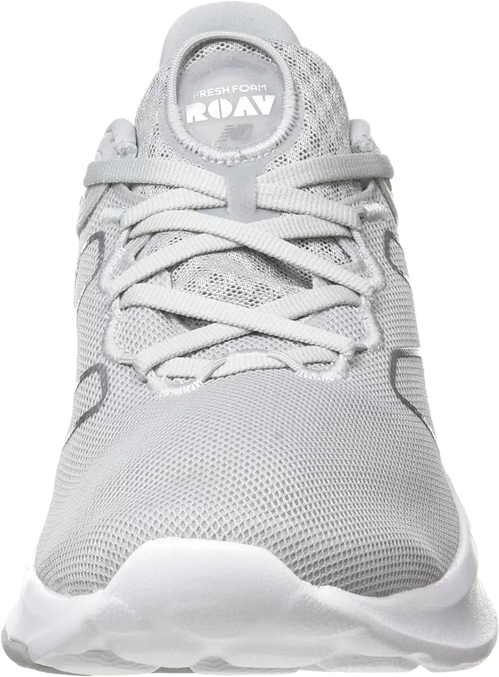 New Balance Womens Fresh Foam Roav V2 Sneaker 9 Light Aluminum/White