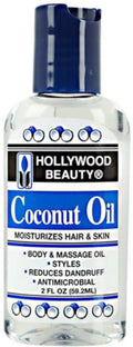 Hollywood Beauty Coconut Oil, 2 oz (Pack of 6)