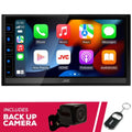 New JVC KW-M785BW 6.8" Shallow-Chassis Multimedia Receiver with Backup Camera