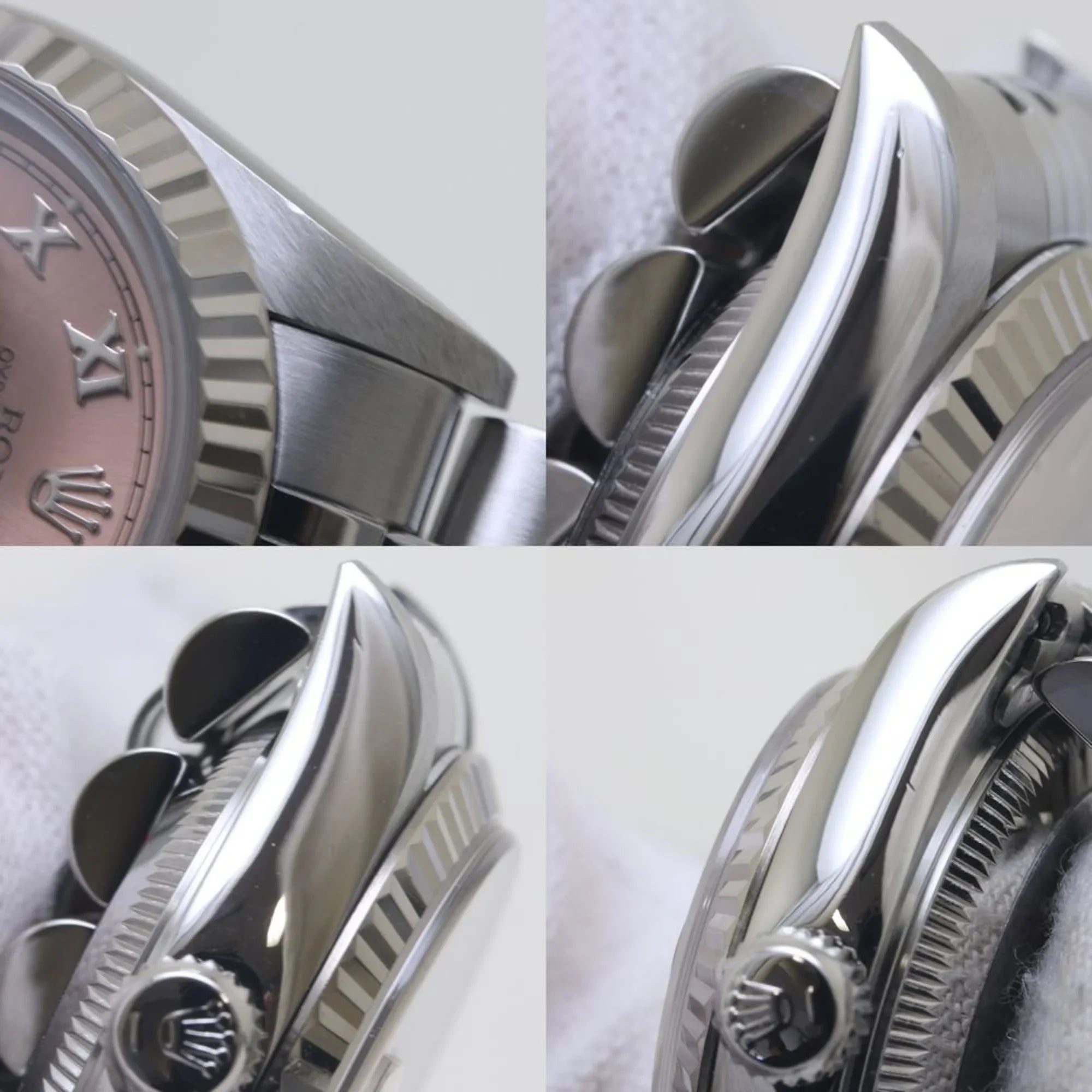 Pre-Owned ROLEX Rolex Datejust 69174 K18WG White Gold x Stainless Steel Ladies 39402 Watch (Good)