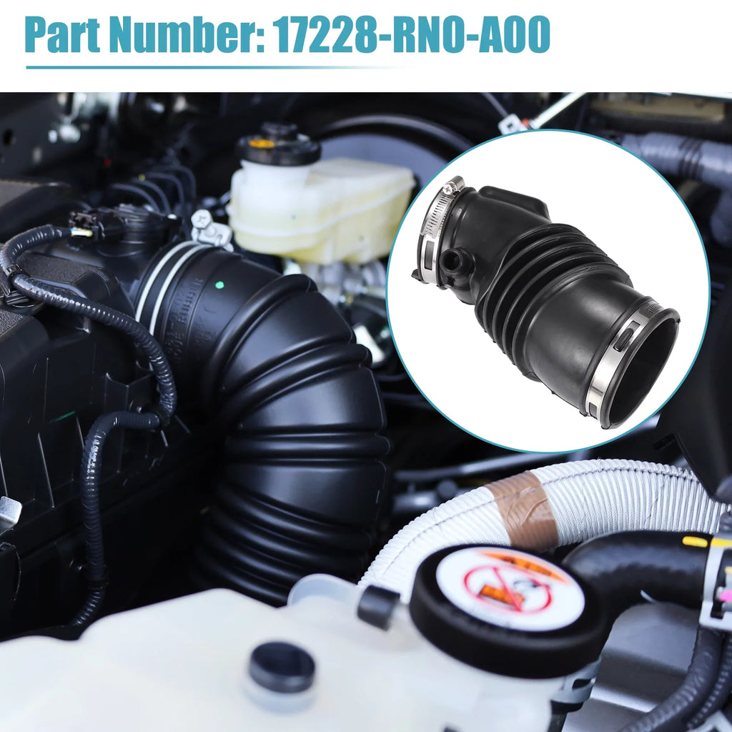 Unique Bargains Air Cleaner Intake Hose with Stainless Steel Hose Clamps for Honda Pilot 2009 - 2015